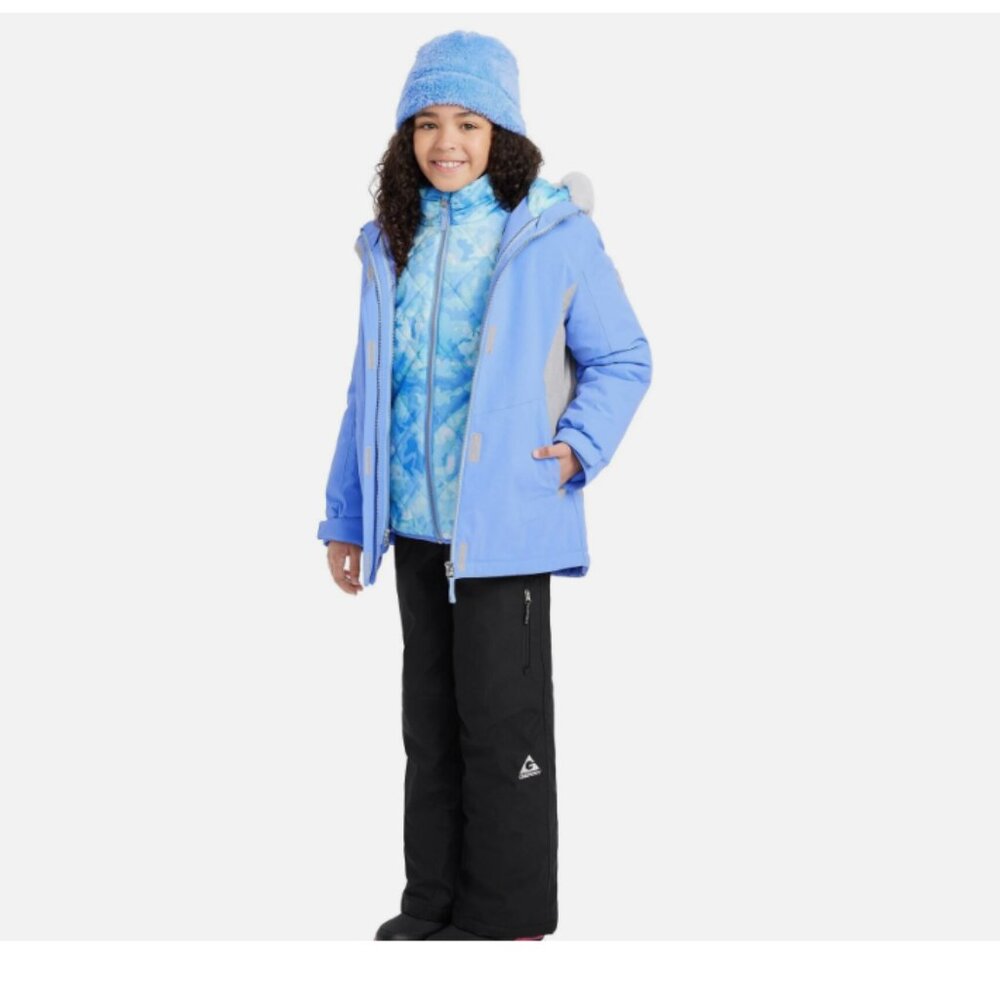 Gerry Youth 3 in 1 Systems Jacket Light Blue Girls S(7/8)